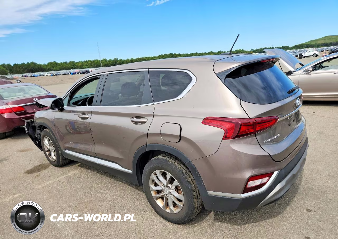 2019 Hyundai Santa Fe Se VIN:5NMS2CADXKH029207 - 2