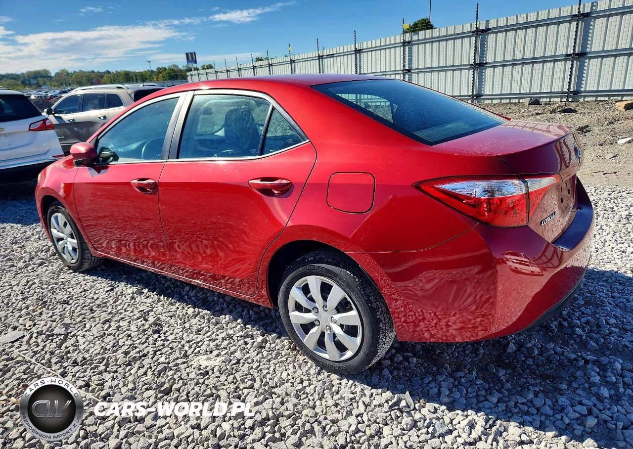 2014 Toyota Corolla Le VIN:5YFBURHE6EP118374 - 2