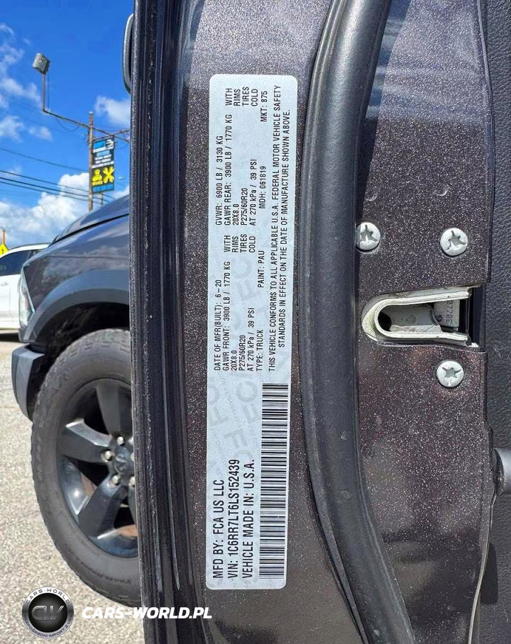 2020 Ram 1500 Classic Warlock VIN:1C6RR7LT6LS152439 - 10