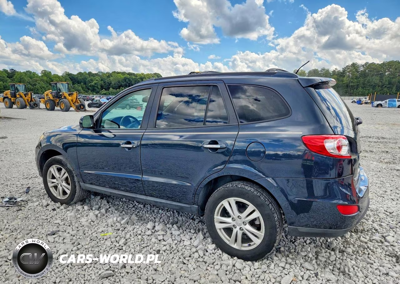 2012 Hyundai Santa Fe Limited VIN:5XYZKDAG9CG110838 - 2