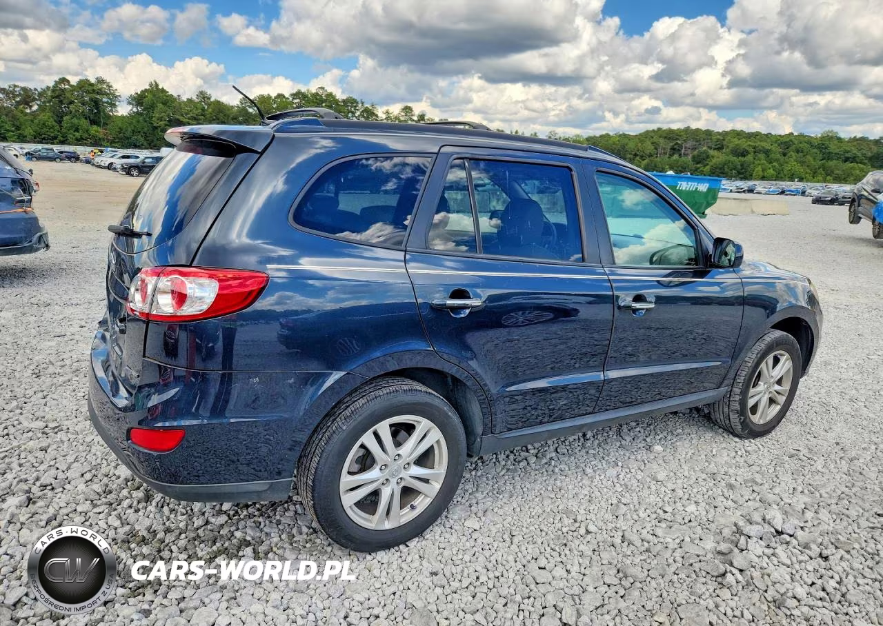 2012 Hyundai Santa Fe Limited VIN:5XYZKDAG9CG110838 - 3