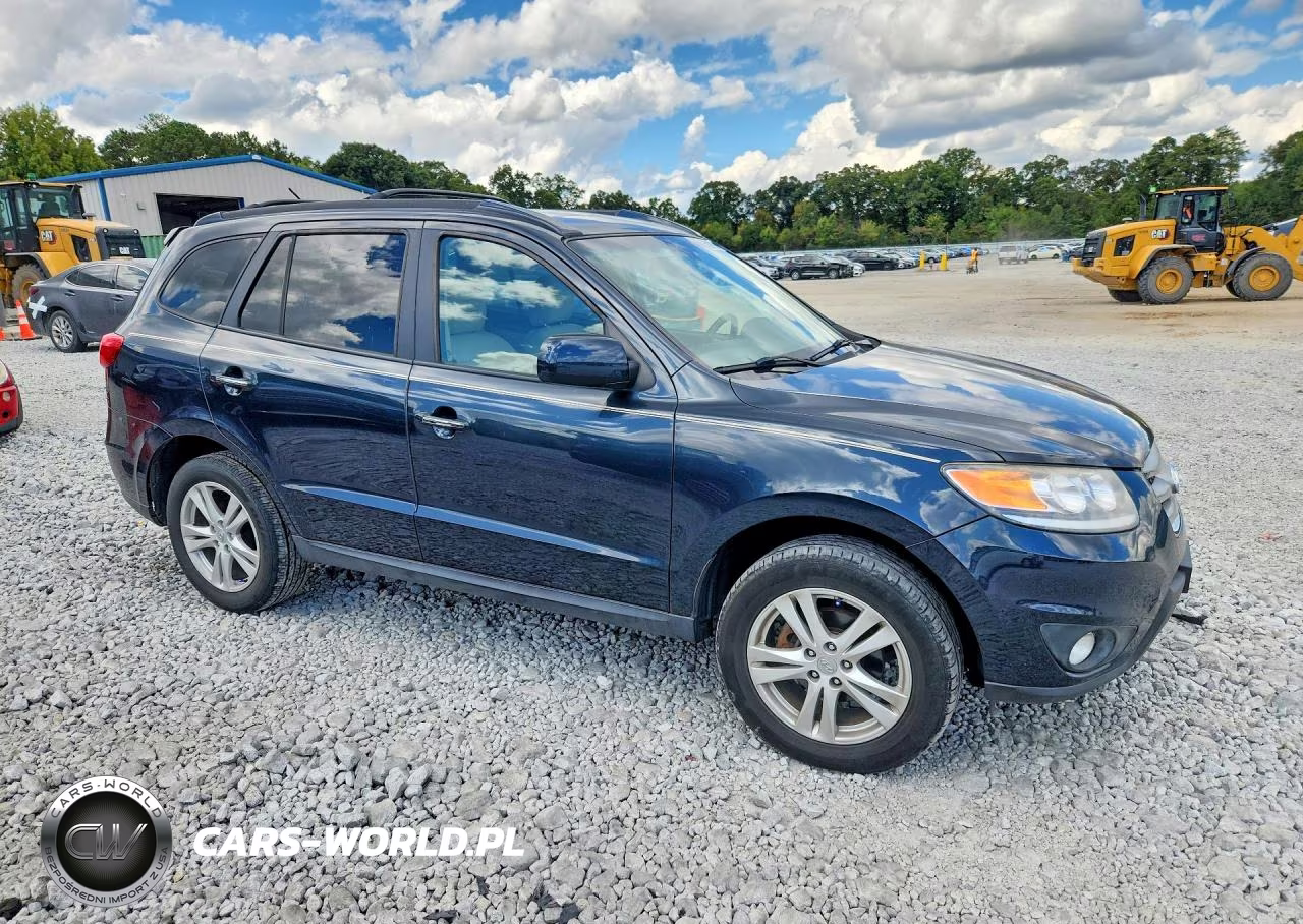 2012 Hyundai Santa Fe Limited VIN:5XYZKDAG9CG110838 - 4