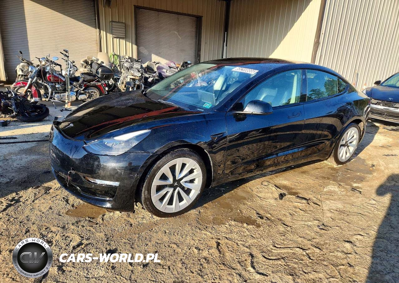 2022 Tesla Model 3 VIN:5YJ3E1EA3NF290006 - 1