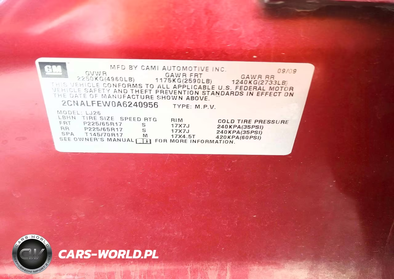 2010 Chevrolet Equinox Ltz VIN:2CNALFEW0A6240956 - 13
