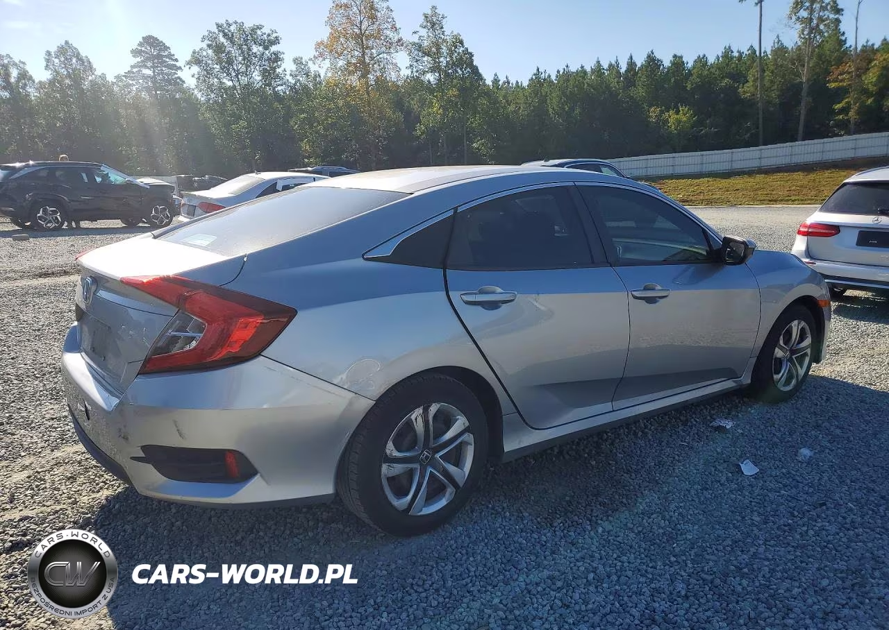 2018 Honda Civic Lx VIN:2HGFC2F56JH605235 - 3