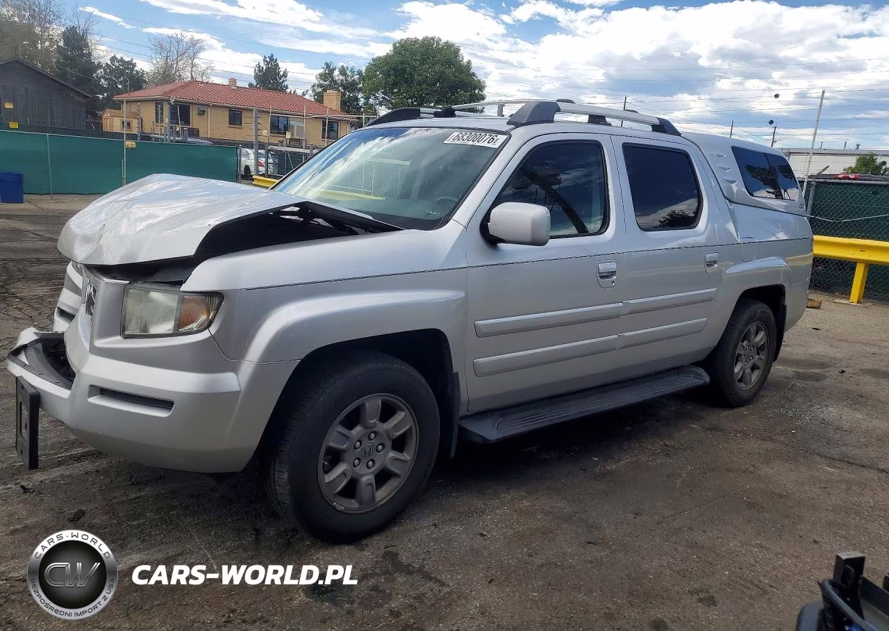 2006 Honda Ridgeline Rtl VIN:2HJYK16566H534951 - 1