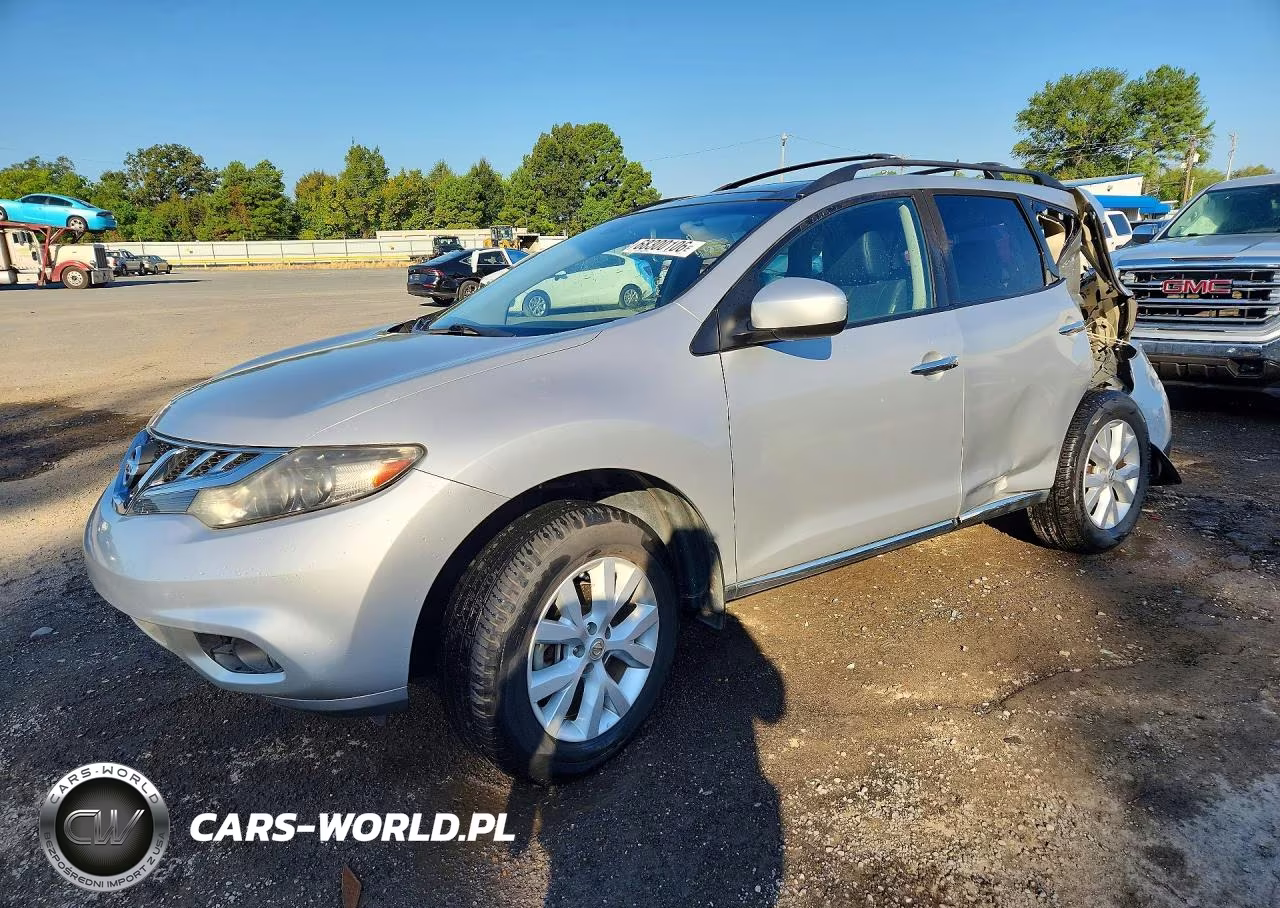 2011 Nissan Murano S VIN:JN8AZ1MU8BW060318 - 1