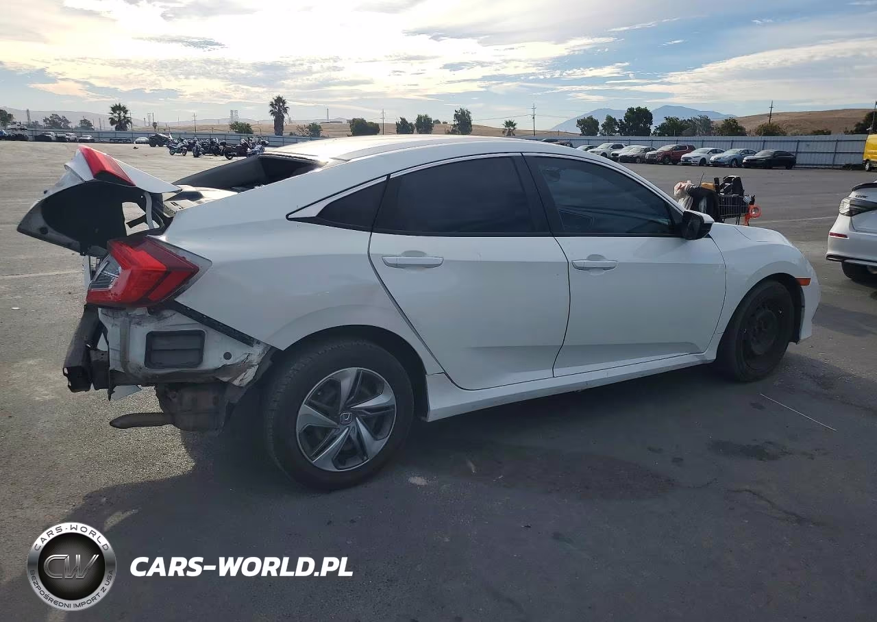 2020 Honda Civic Lx VIN:19XFC2F6XLE209962 - 3
