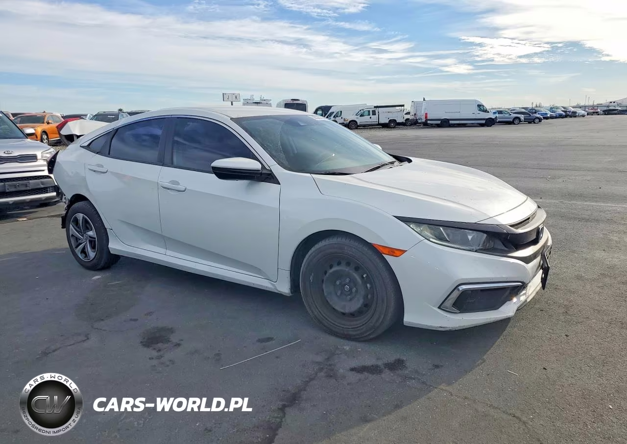 2020 Honda Civic Lx VIN:19XFC2F6XLE209962 - 4
