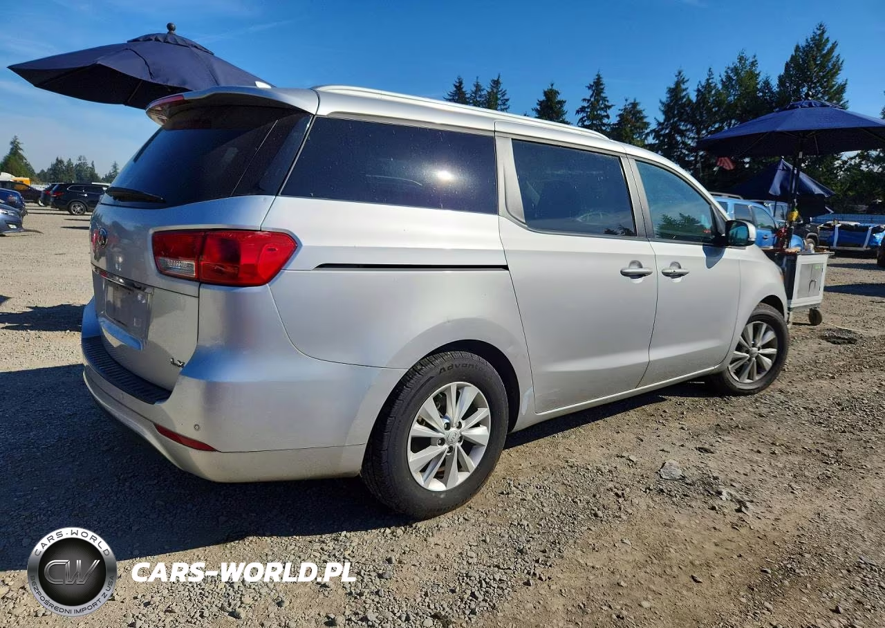 2017 Kia Sedona Lx VIN:KNDMB5C14H6243025 - 3