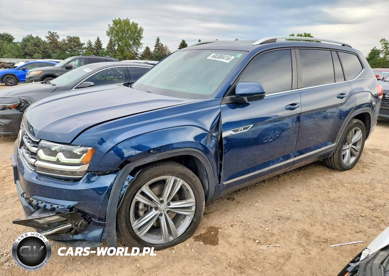 2018 Volkswagen Atlas Sel VIN:1V2RR2CAXJC546784 - 1
