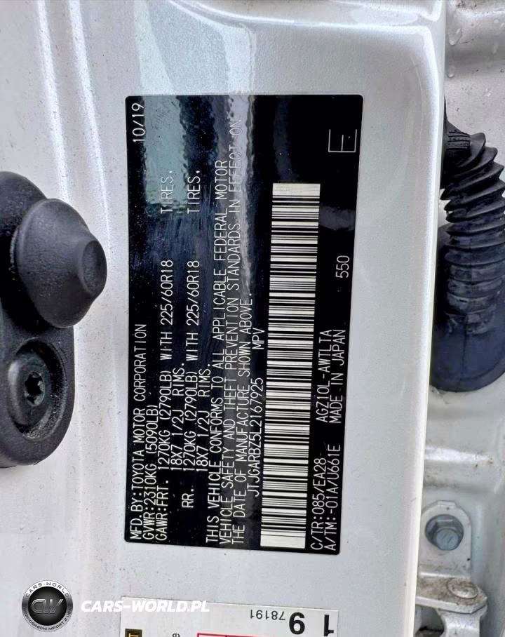 2020 Lexus Nx 300 VIN:JTJGARBZ5L2167925 - 10