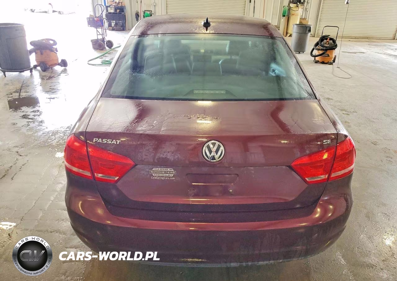 2012 Volkswagen Passat Se VIN:1VWBH7A39CC036370 - 6