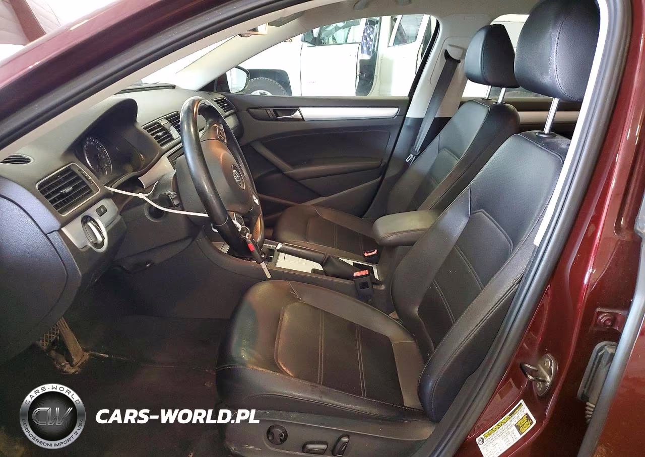 2012 Volkswagen Passat Se VIN:1VWBH7A39CC036370 - 7