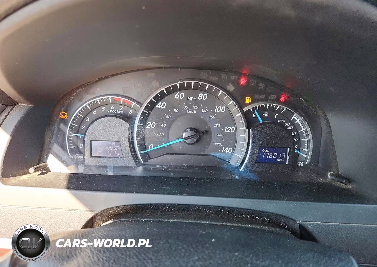 2012 Toyota Camry Xle VIN:4T4BF1FK1CR170517 - 9