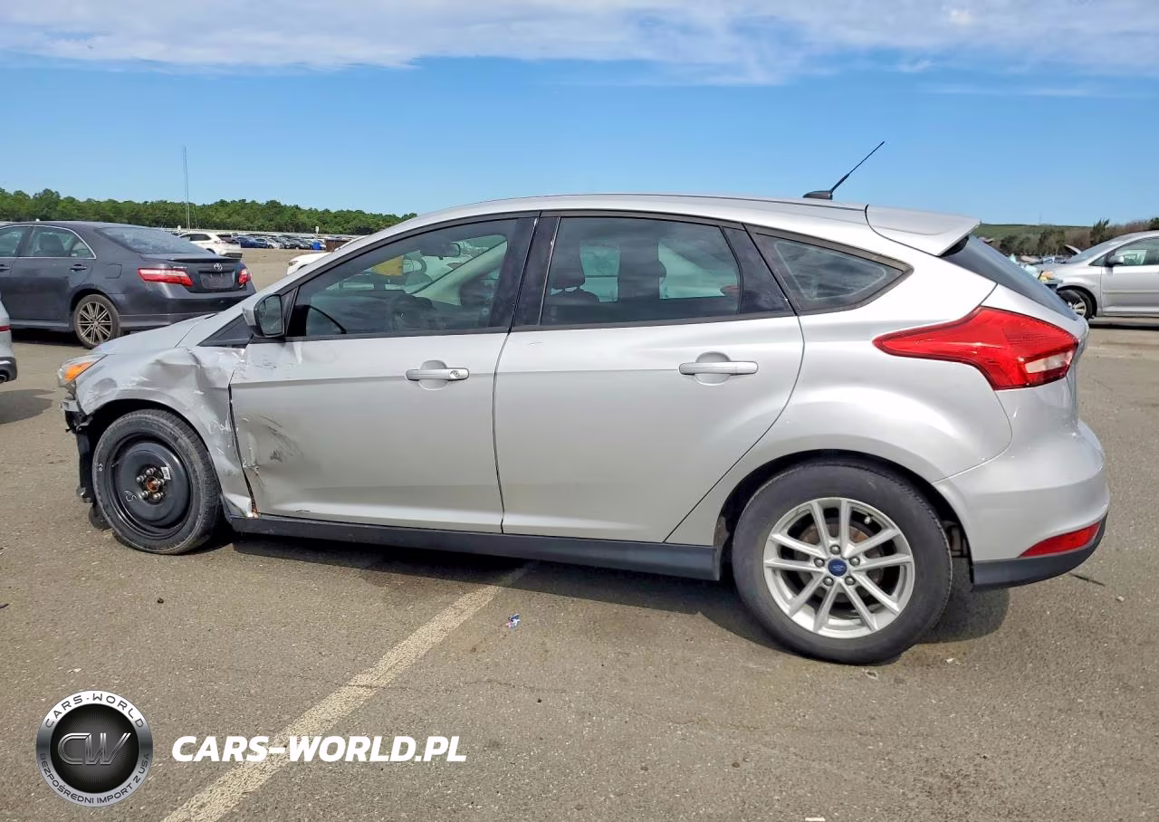 2018 Ford Focus Se VIN:1FADP3K25JL329389 - 2