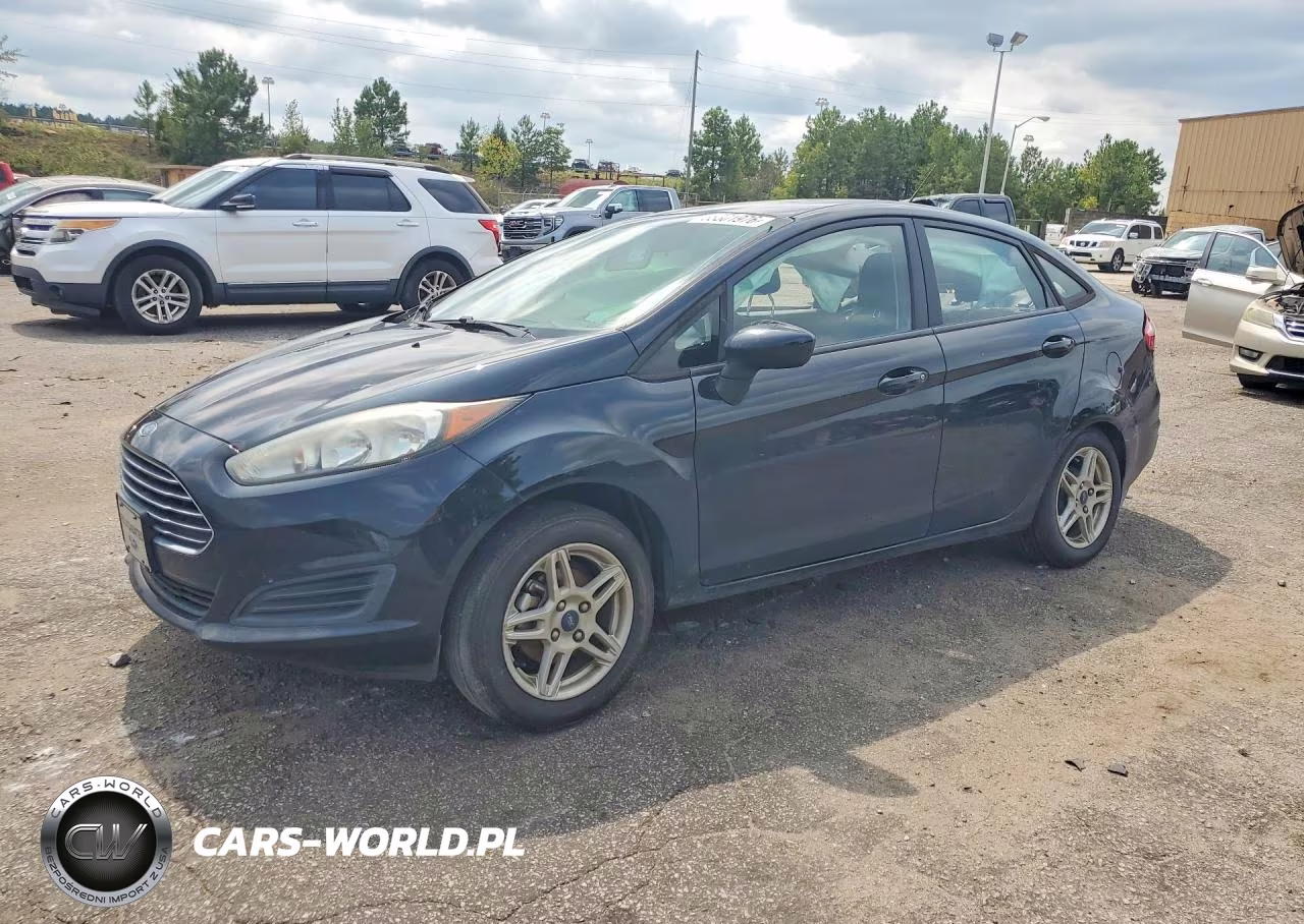 2018 Ford Fiesta Se VIN:3FADP4BJ0JM123120 - 1