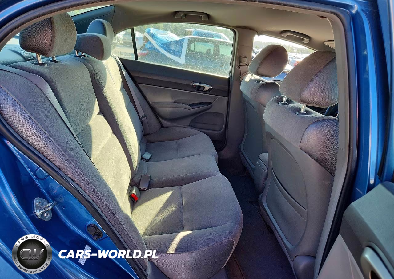 2007 Honda Civic Lx VIN:1HGFA165X7L046249 - 10