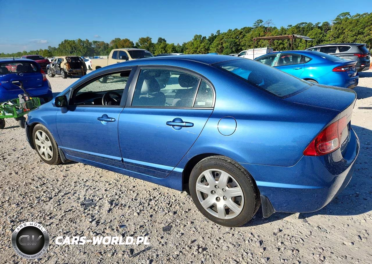 2007 Honda Civic Lx VIN:1HGFA165X7L046249 - 2