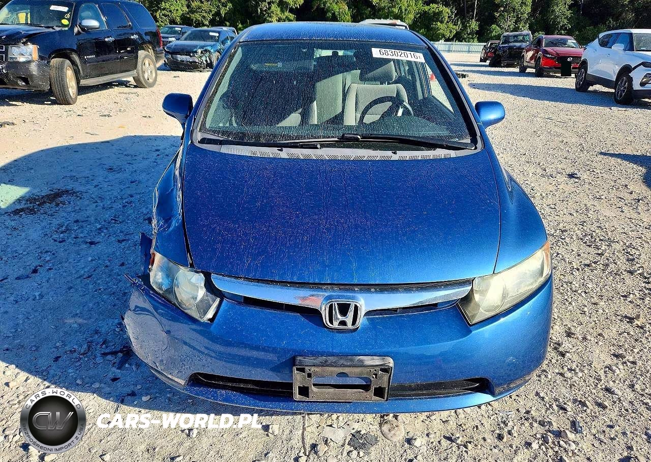 2007 Honda Civic Lx VIN:1HGFA165X7L046249 - 5