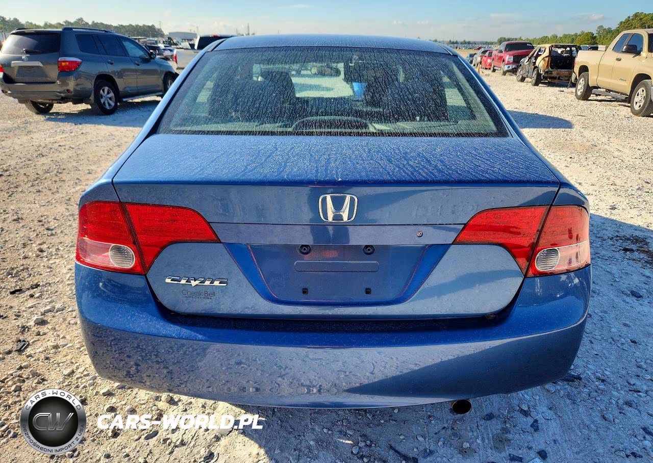 2007 Honda Civic Lx VIN:1HGFA165X7L046249 - 6