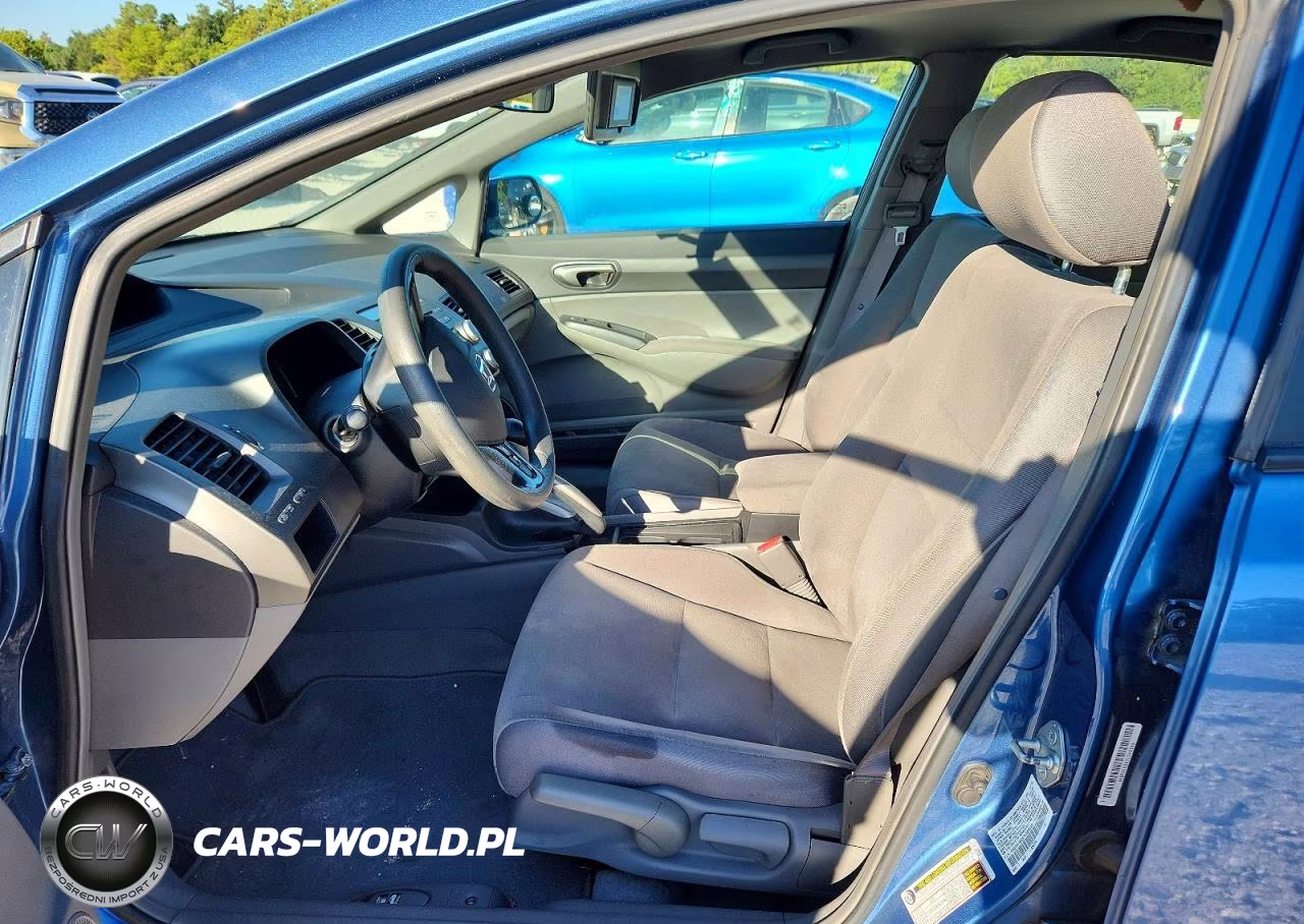 2007 Honda Civic Lx VIN:1HGFA165X7L046249 - 7
