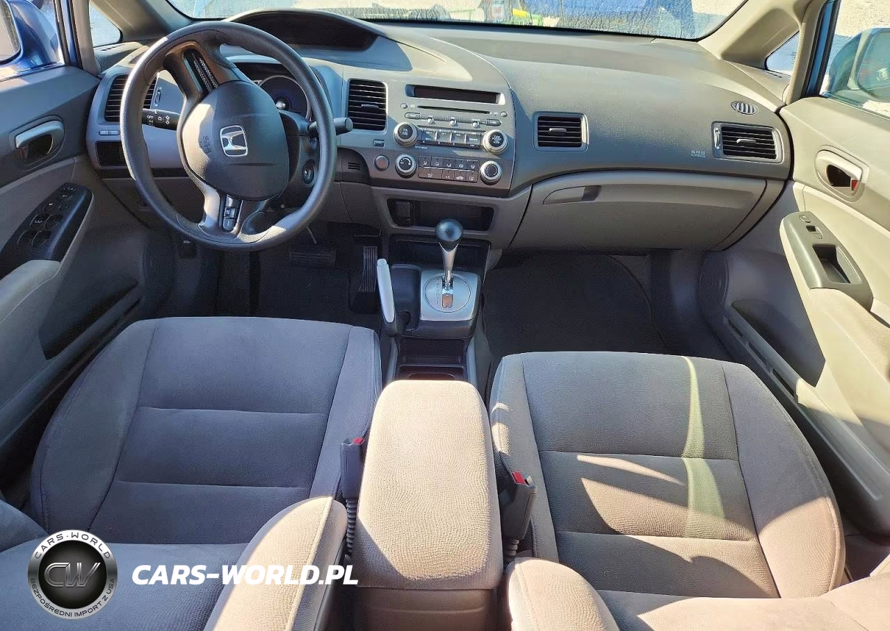 2007 Honda Civic Lx VIN:1HGFA165X7L046249 - 8