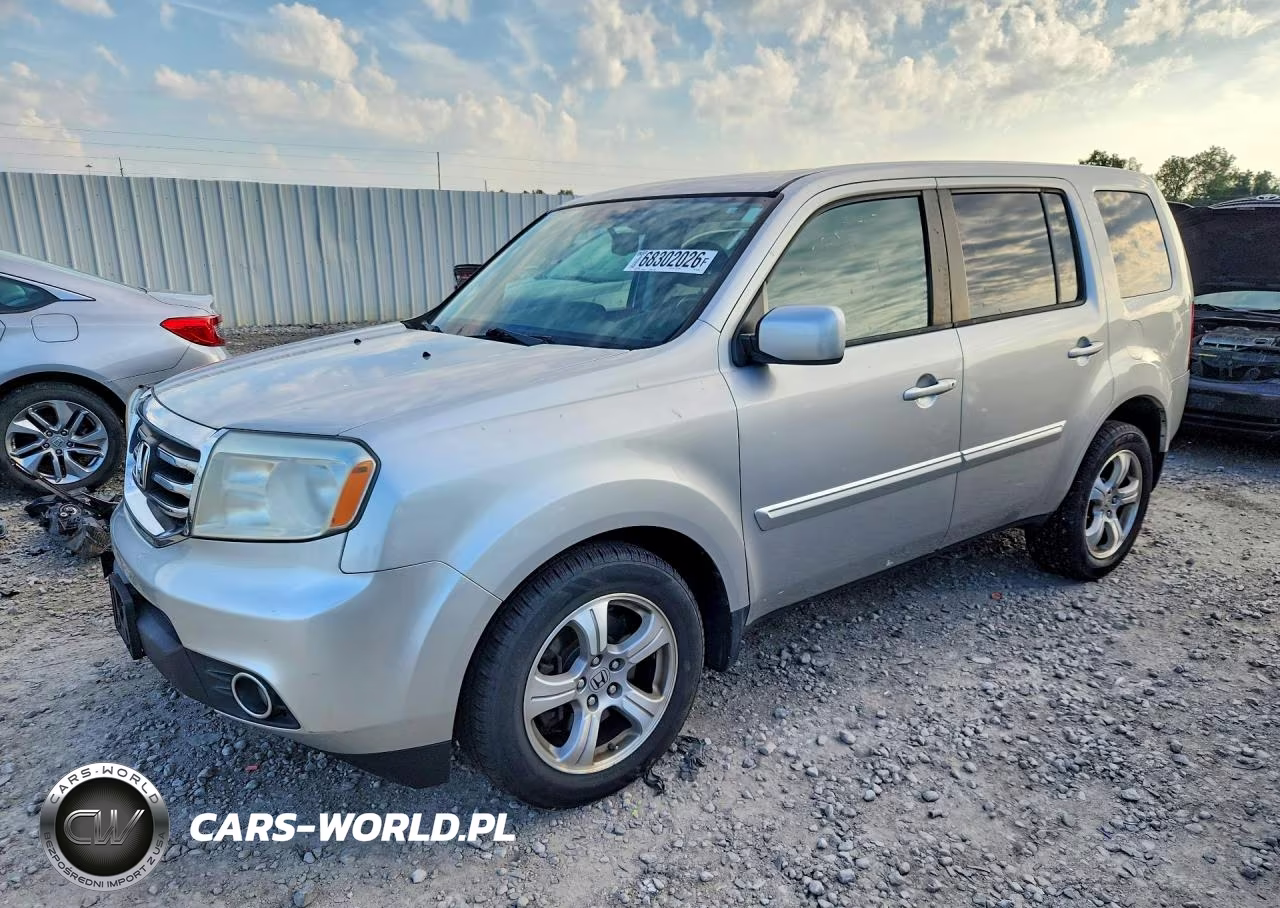 2014 Honda Pilot Exln VIN:5FNYF4H70EB042588 - 1