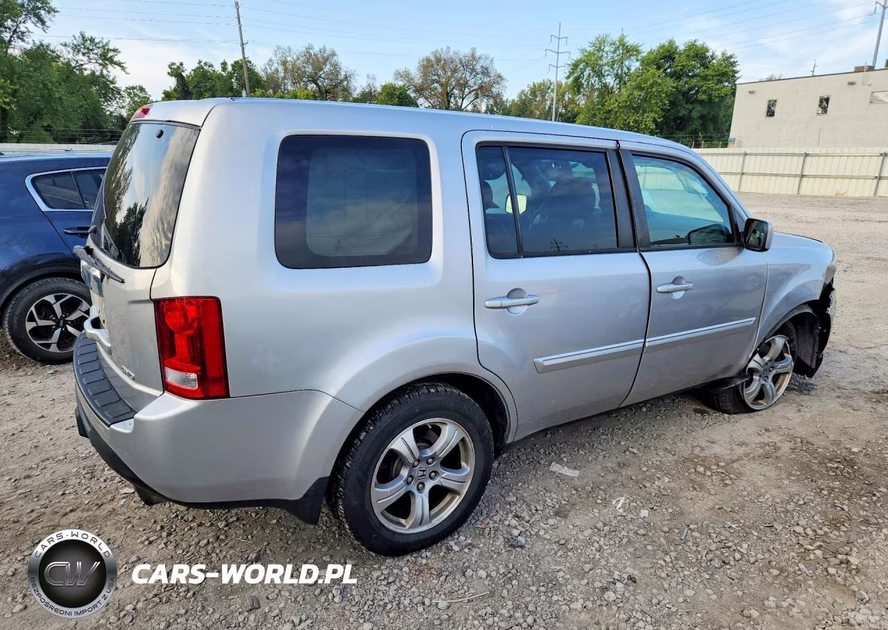 2014 Honda Pilot Exln VIN:5FNYF4H70EB042588 - 3