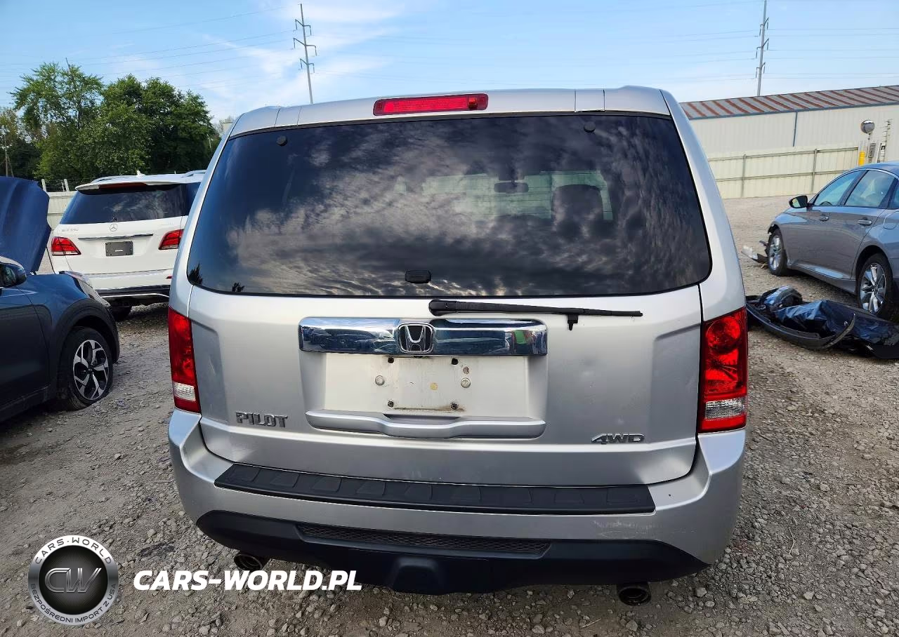 2014 Honda Pilot Exln VIN:5FNYF4H70EB042588 - 6