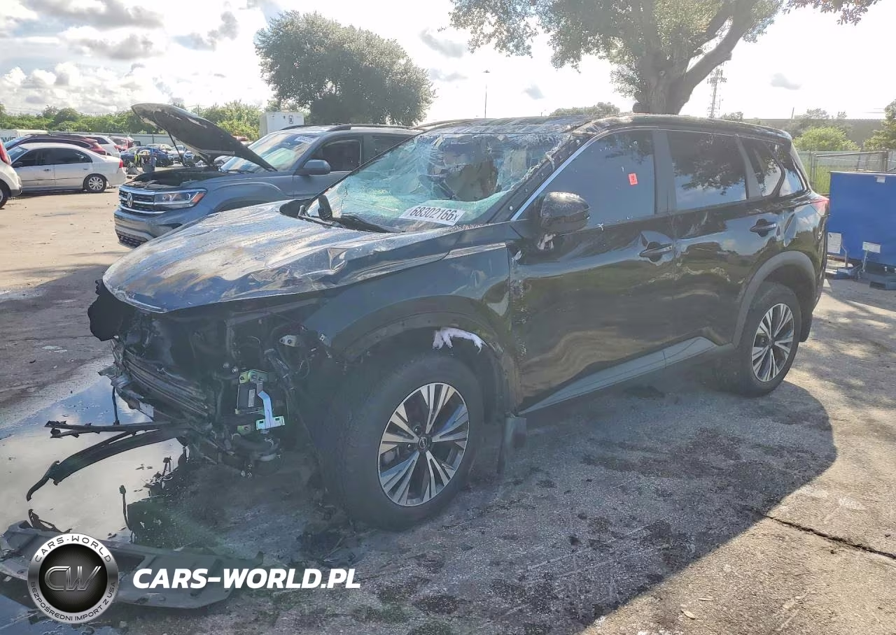 2023 Nissan Rogue Sv VIN:5N1BT3BA2PC826487 - 1
