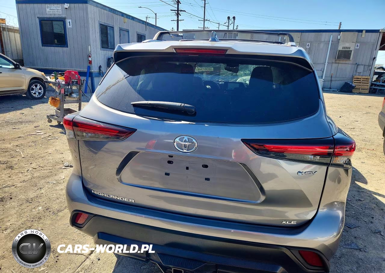 2025 Toyota Highlander Hybrid Xle VIN:5TDKBRCH9SS665794 - 6