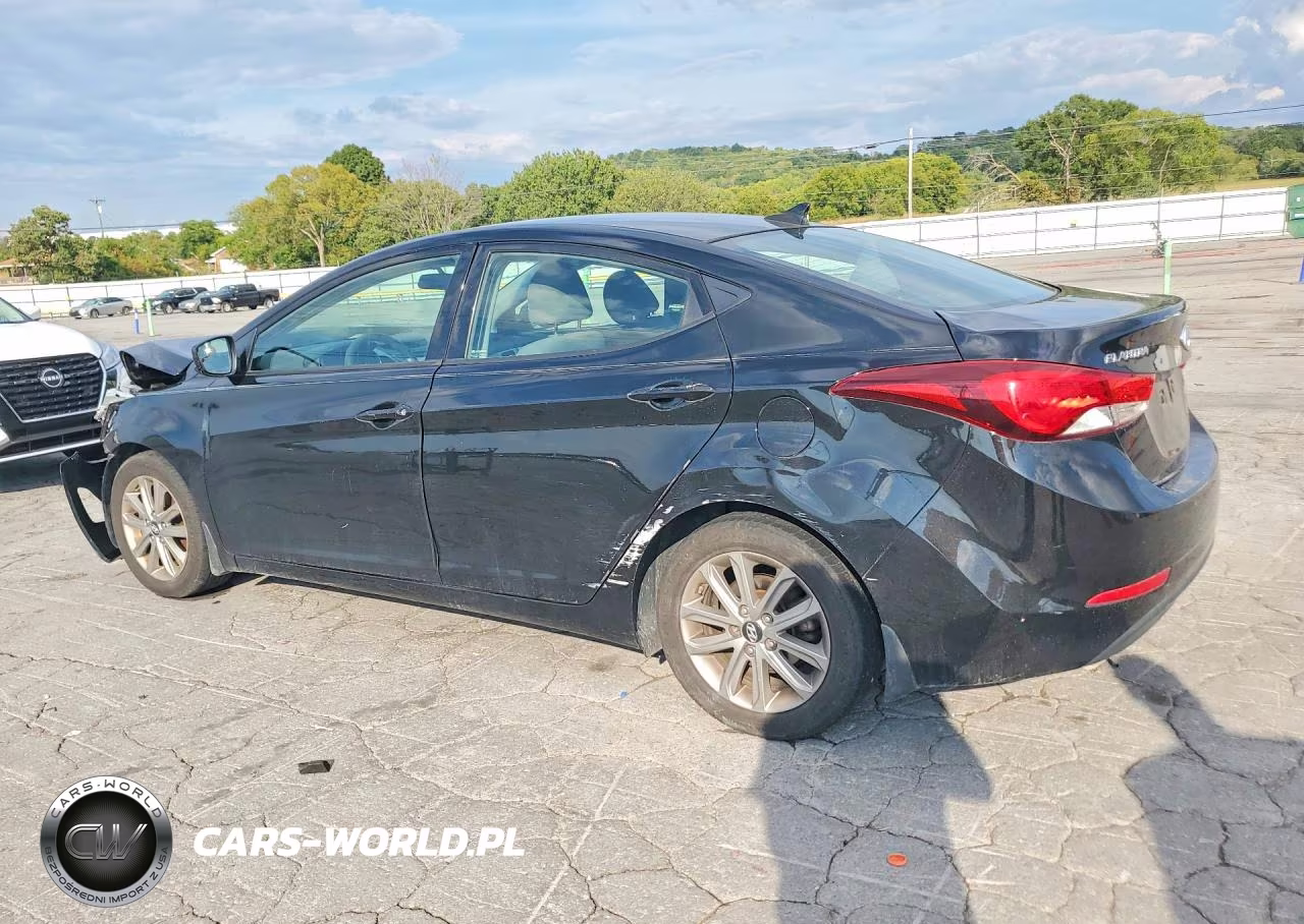 2015 Hyundai Elantra Se VIN:5NPDH4AE7FH627849 - 2
