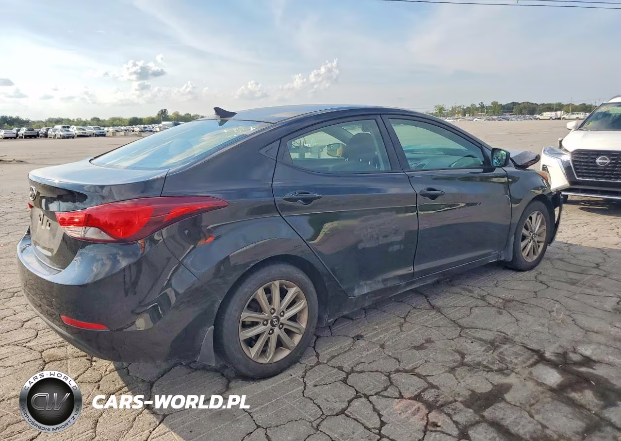 2015 Hyundai Elantra Se VIN:5NPDH4AE7FH627849 - 3