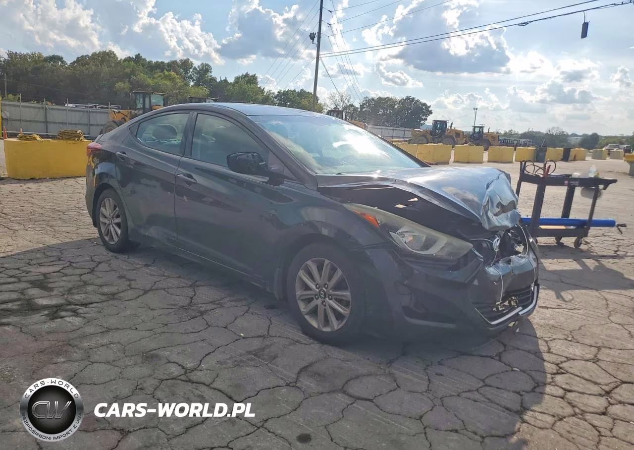 2015 Hyundai Elantra Se VIN:5NPDH4AE7FH627849 - 4