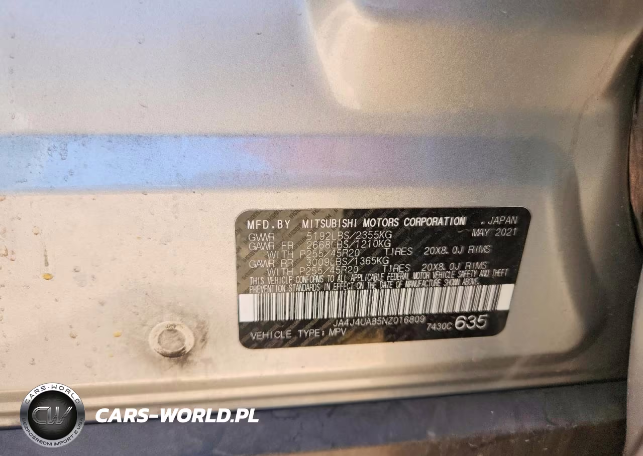 2022 Mitsubishi Outlander Se VIN:JA4J4UA85NZ016809 - 13
