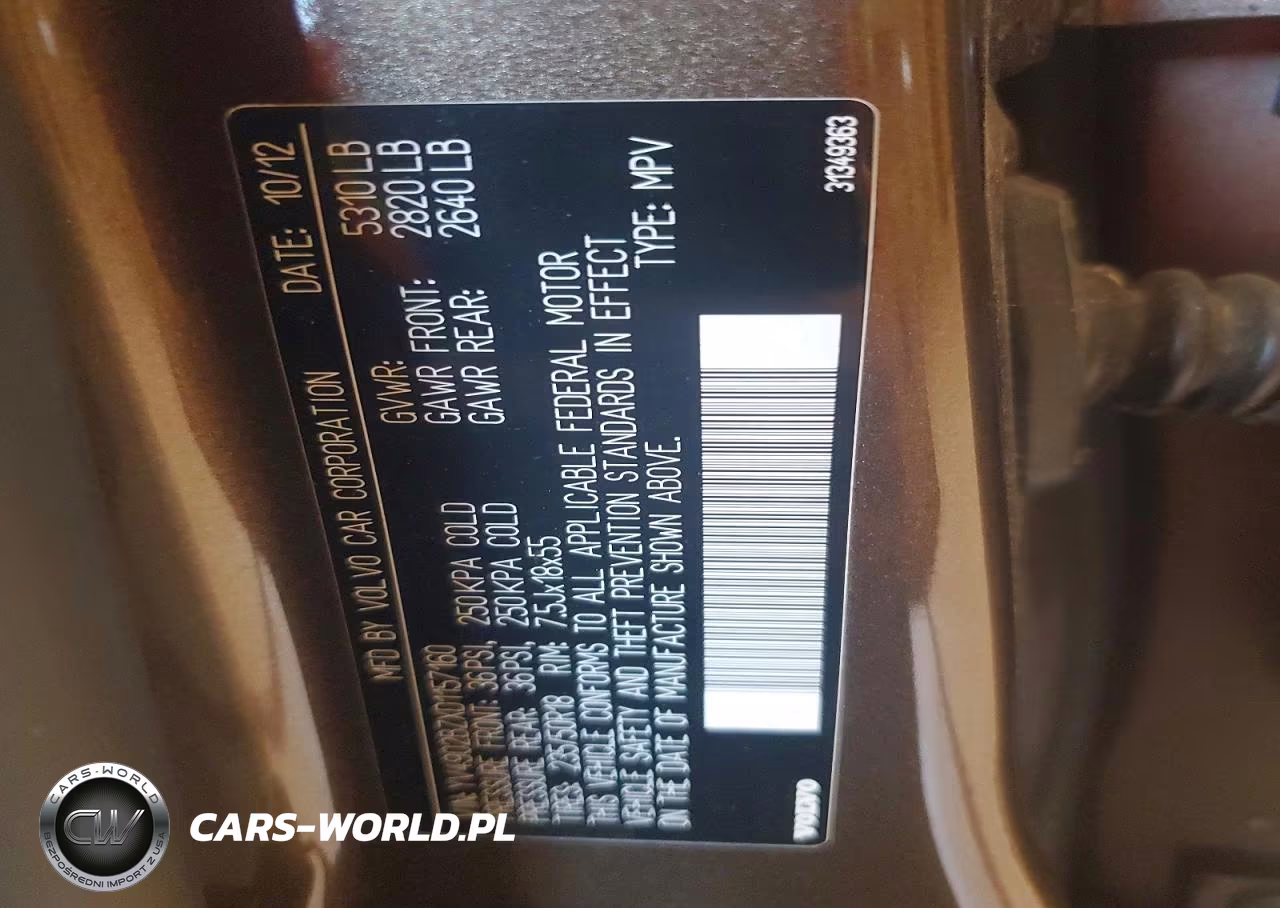 2013 Volvo Xc70 T6 VIN:YV4902BZXD1157160 - 13