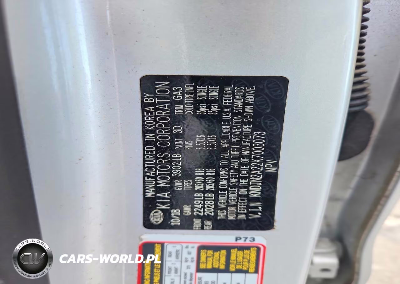 2019 Kia Soul Base VIN:KNDJN2A22K7003073 - 12