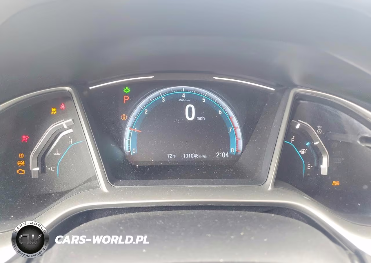 2017 Honda Civic Ex VIN:19XFC1F39HE205585 - 9