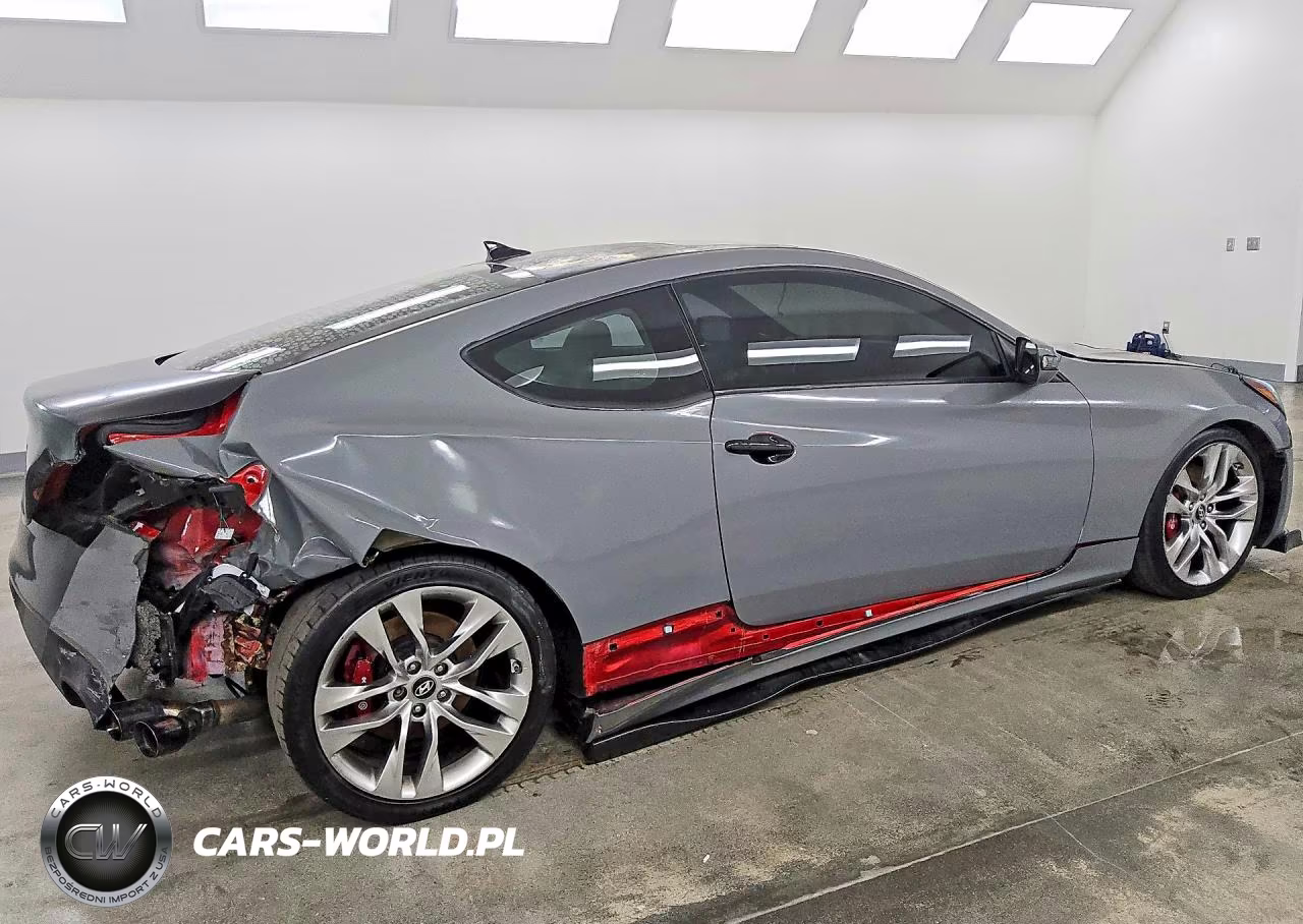 2013 Hyundai Genesis Coupe 3.8 Track VIN:KMHHU6KJXDU111410 - 3