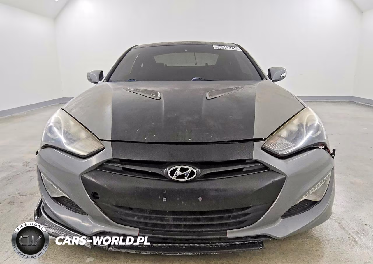 2013 Hyundai Genesis Coupe 3.8 Track VIN:KMHHU6KJXDU111410 - 5