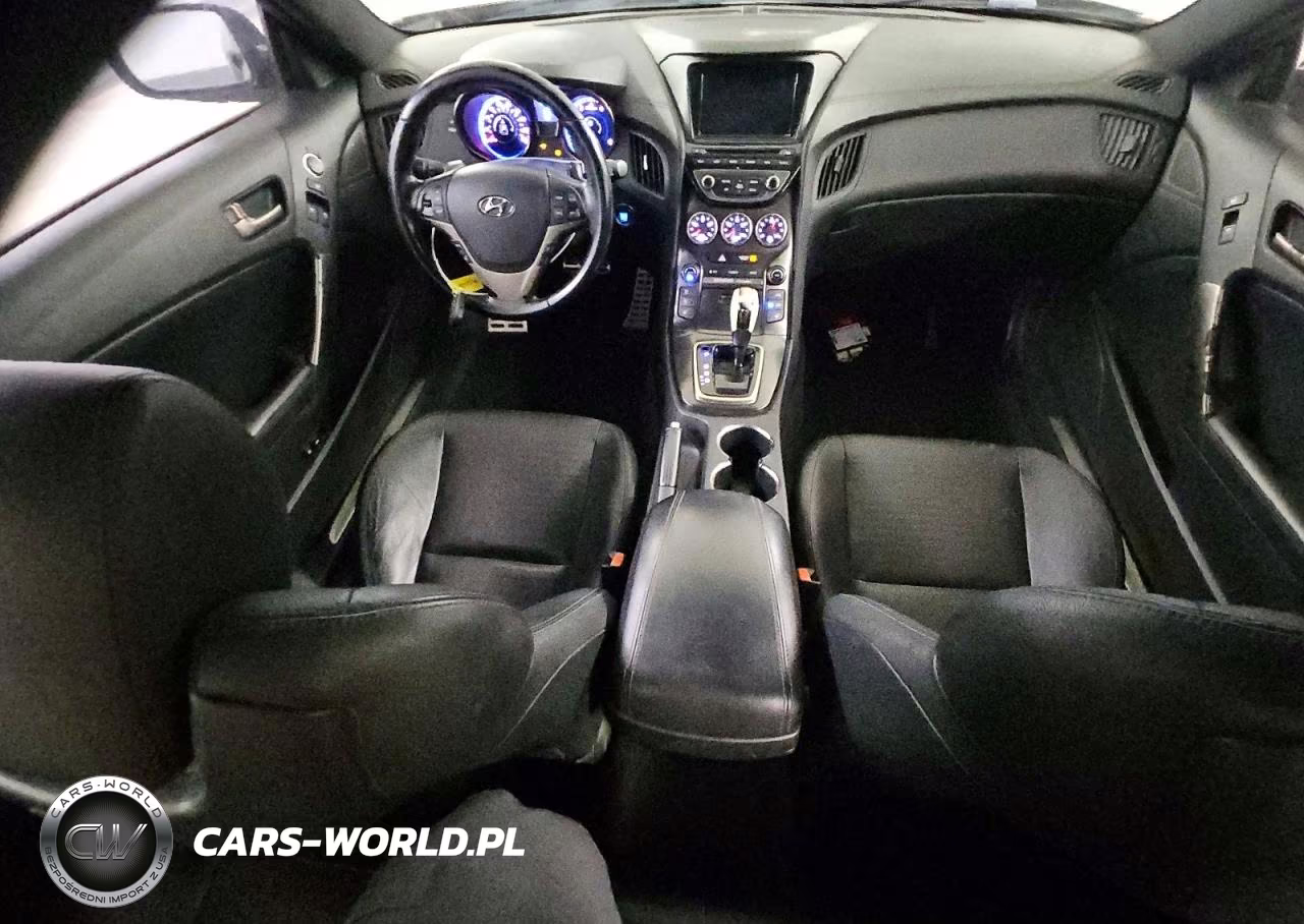 2013 Hyundai Genesis Coupe 3.8 Track VIN:KMHHU6KJXDU111410 - 8