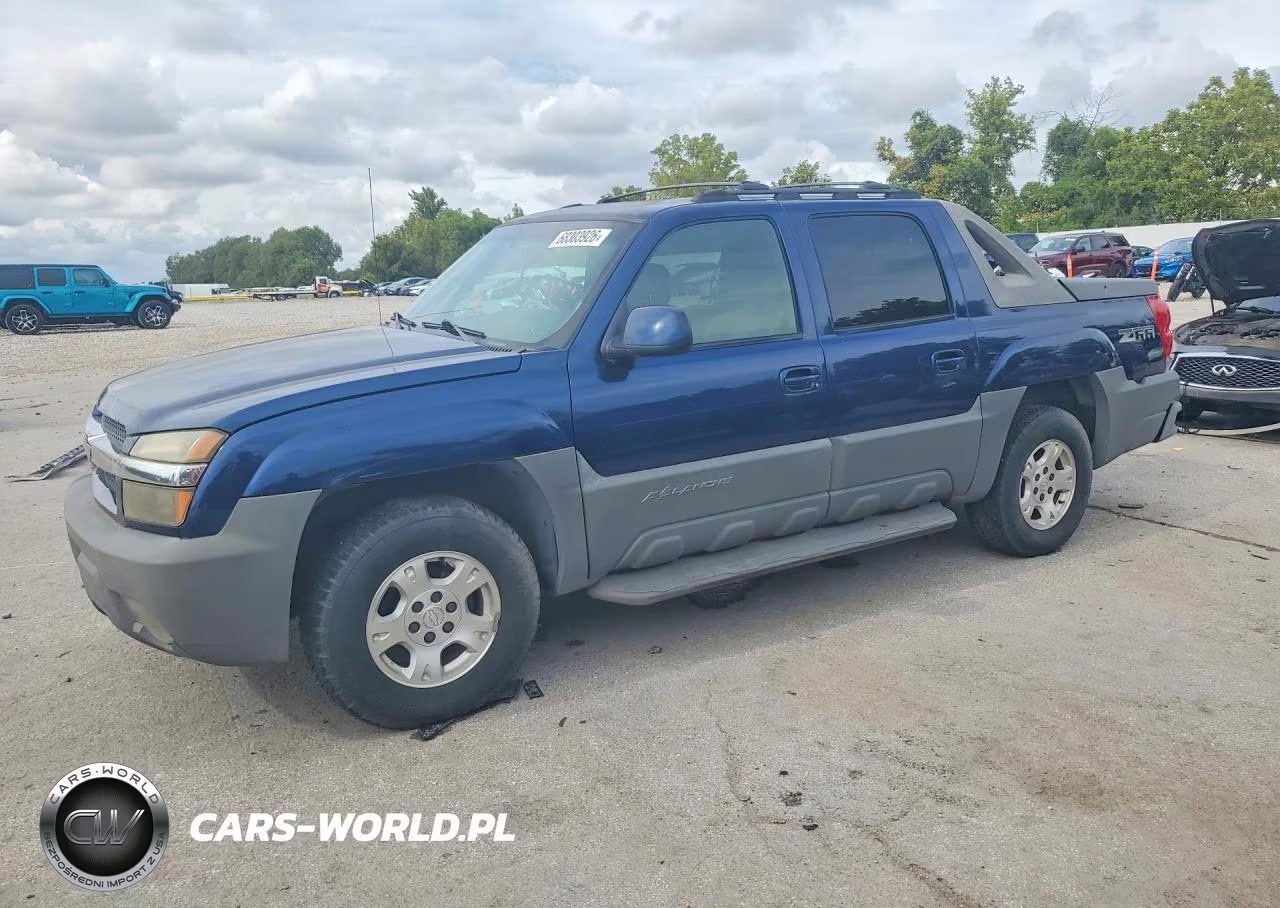 2002 Chevrolet Avalanche C1500 VIN:3GNEC13T72G125771 - 1