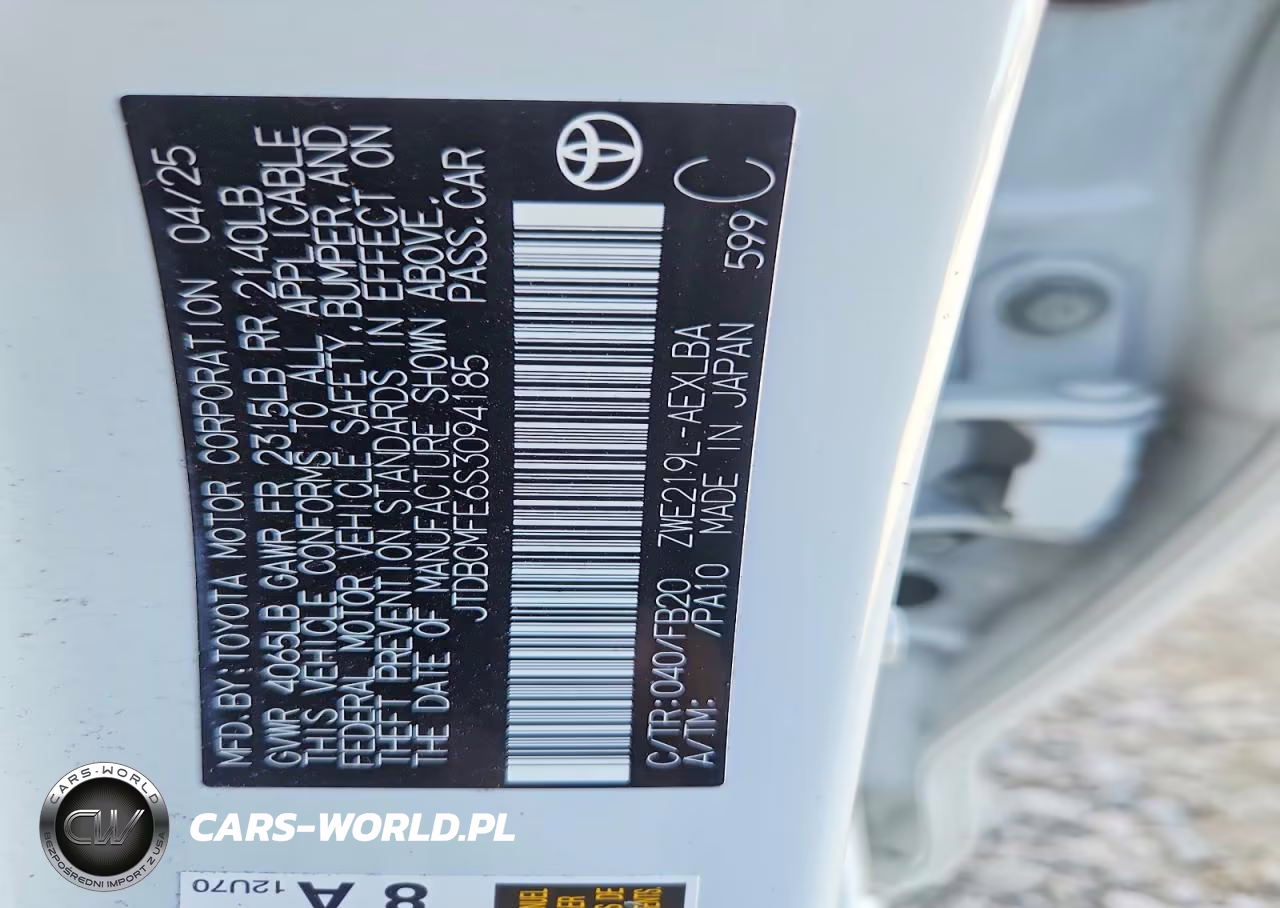 2025 Toyota Corolla Hybrid Le VIN:JTDBCMFE6S3094185 - 13