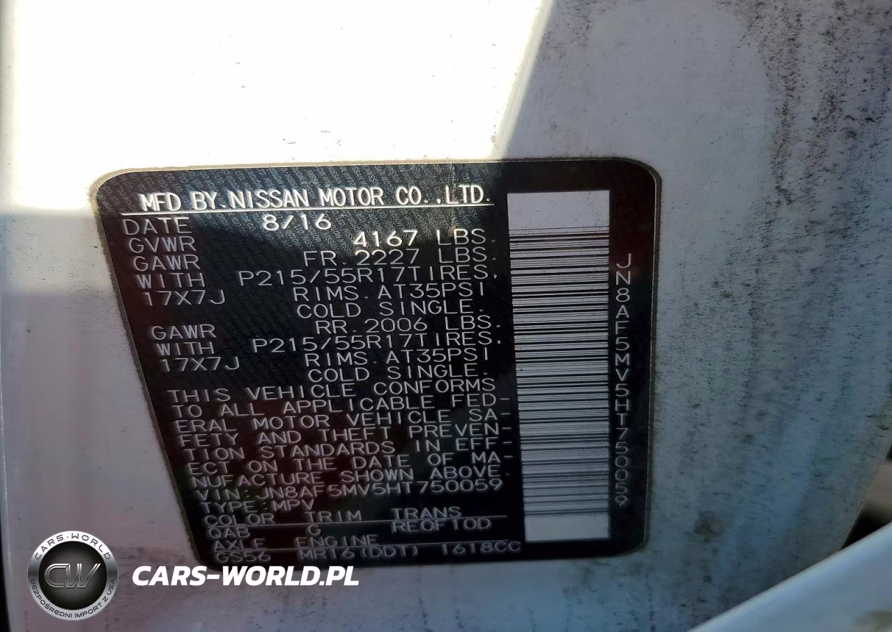 2017 Nissan Juke Sv VIN:JN8AF5MV5HT750059 - 13