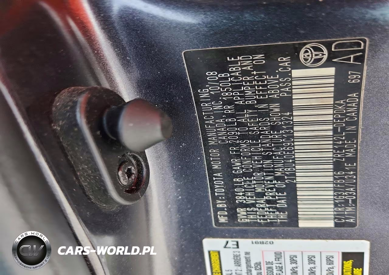 2009 Toyota Corolla Le VIN:2T1BU40E69C131324 - 12