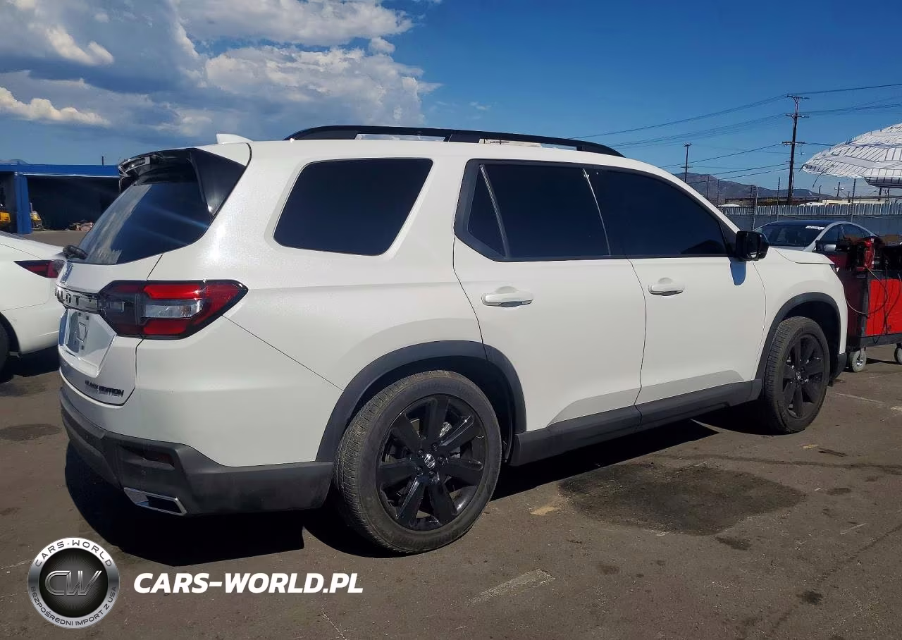 2025 Honda Pilot Black VIN:5FNYG1H94SB140161 - 3