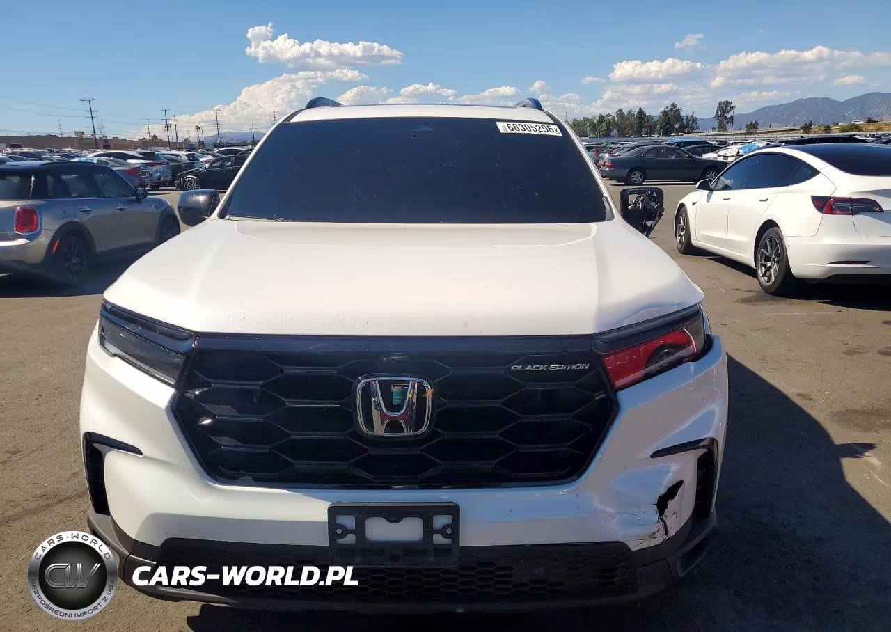 2025 Honda Pilot Black VIN:5FNYG1H94SB140161 - 5
