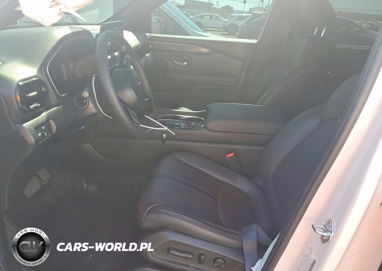 2025 Honda Pilot Black VIN:5FNYG1H94SB140161 - 7