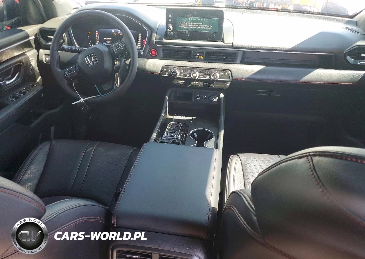 2025 Honda Pilot Black VIN:5FNYG1H94SB140161 - 8